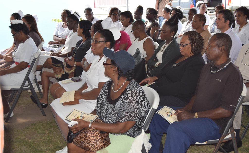 Audience that was present for the opening of the Oncology Unit.