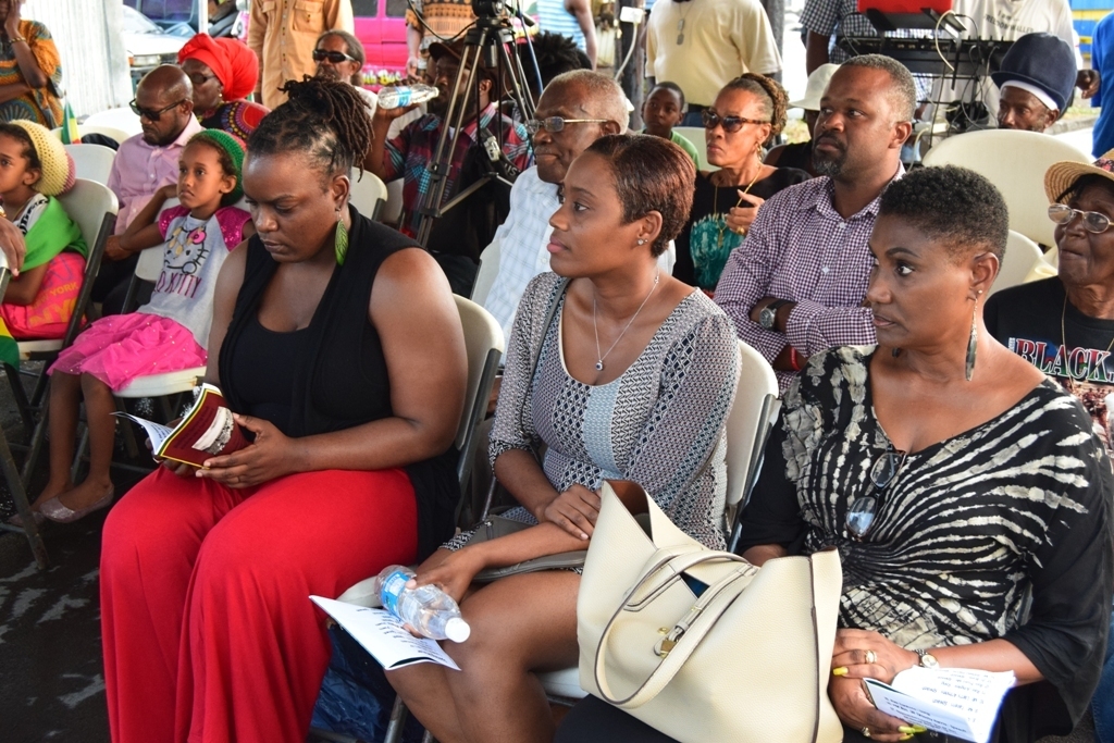  section of the crowd at the ceremony to mark the 82nd Anniversary of the Buckley's Riots