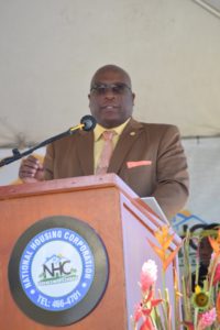 PM Harris at Unity Housing Solutions launch
