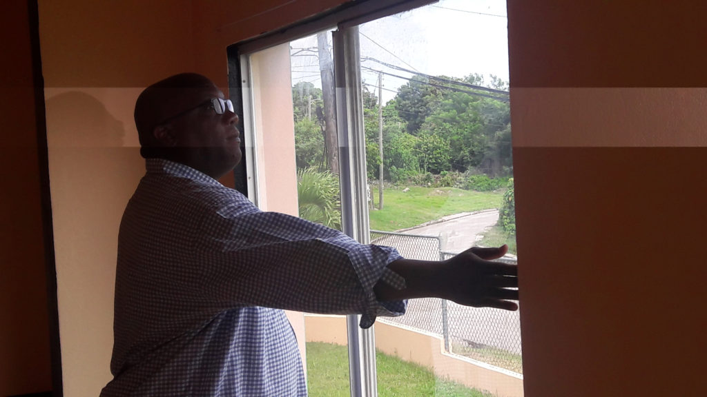 PM HARRIS INSPECTS EMERGENCY SHELTERS AS HURRICANE IRMA APPROACHES