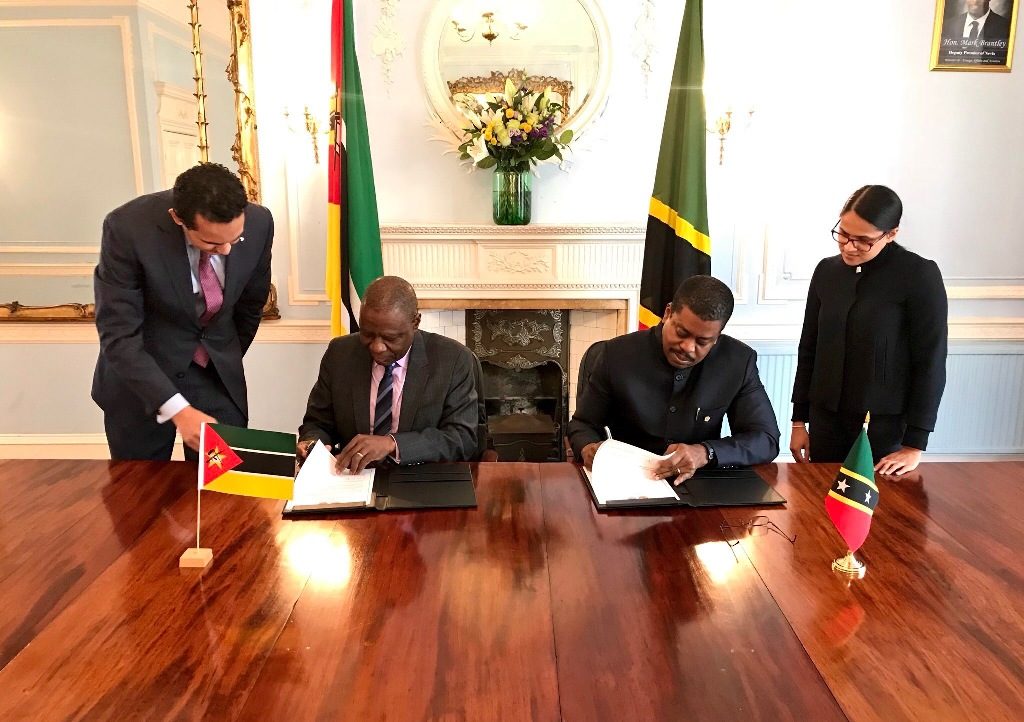 ST. KITTS AND NEVIS FORMALISES RELATIONS WITH THE REPUBLIC OF MOZAMBIQUE