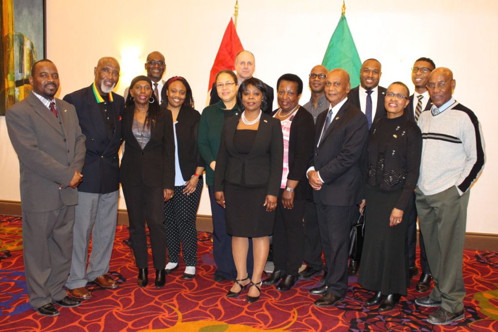 High Commissioner Tross Emphasizes Diaspora Engagement in Meetings with Nationals in Canada