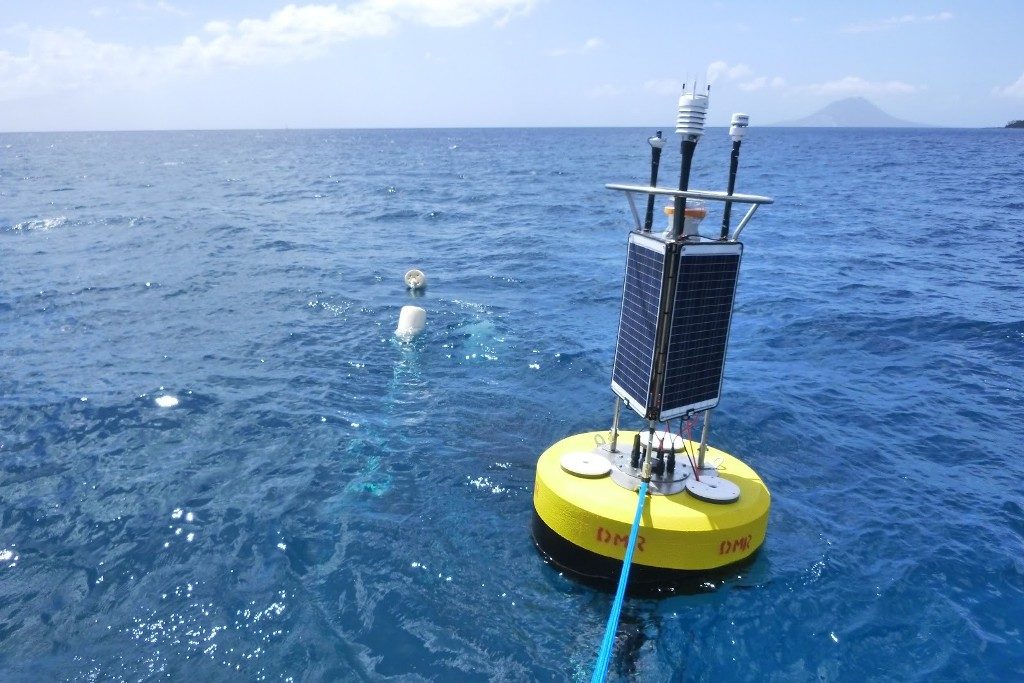 CORAL REEF EARLY WARNING SYSTEMS INSTALLED TO RECORD OCEAN AND METEOROLOGICAL DATA