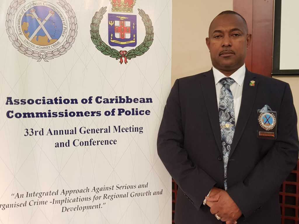 FEDERATION’S TOP COP IS THE NEW PRESIDENT OF THE ASSOCIATION OF CARIBBEAN COMMISSIONERS OF POLICE
