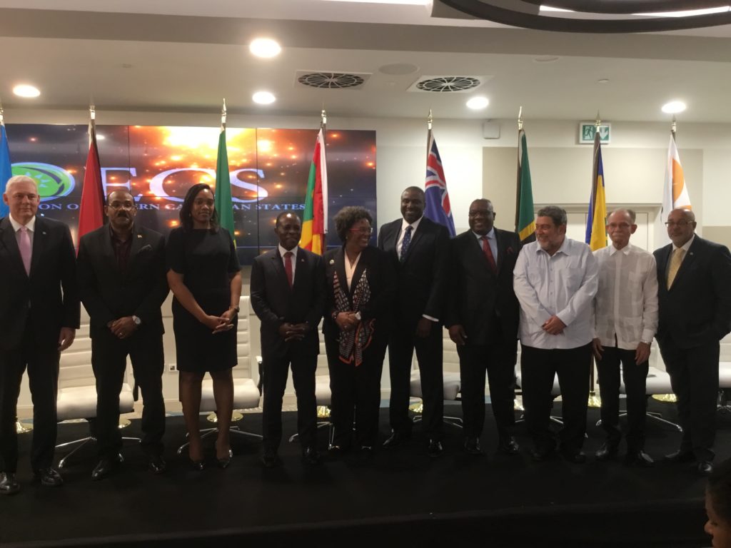 EU BLACKLISTING, CLIMATE CHANGE AND CORRESPONDENT BANKING AMONG ISSUES DISCUSSED AT 65TH OECS HEADS OF GOVERNMENT MEETING