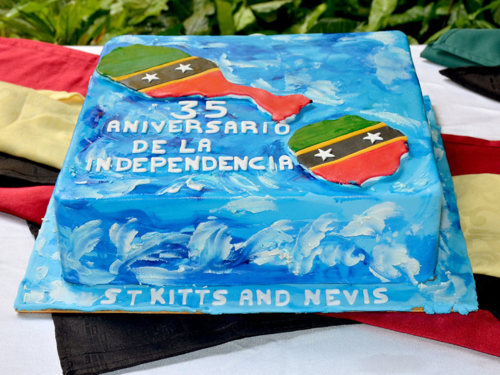 St. Kitts and Nevis Embassy in Havana celebrates 35 years of Independence