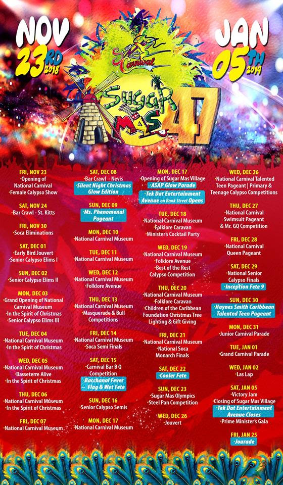 CARNIVAL IN ST. KITTS-NEVIS HAS TRANSFORMED OVER THE YEARS, SAYS MINISTER HAMILTON