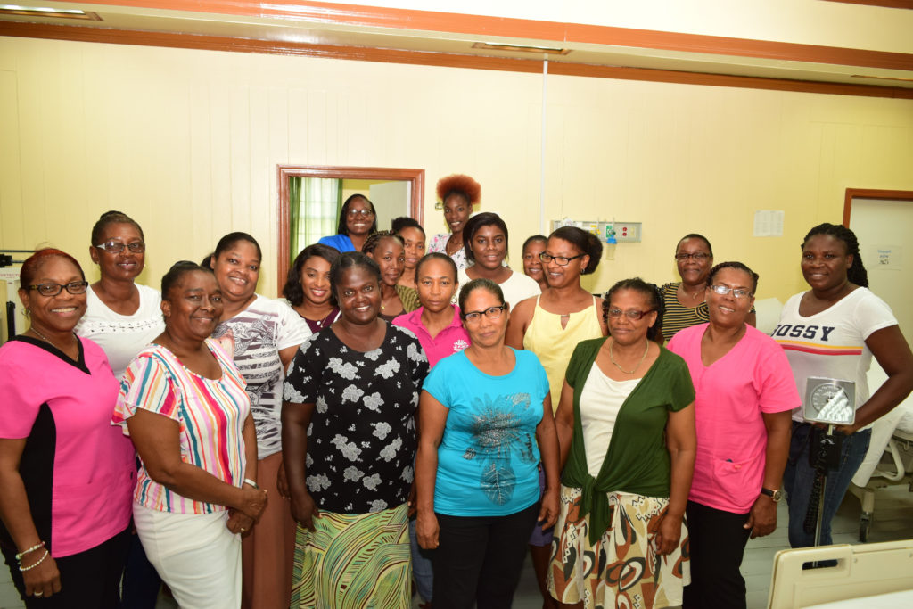 Clarence Fitzroy Bryant College (CFBC), Health Science Division’s 12 week Certificate in Elderly Care course