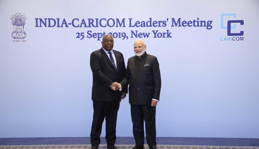 PM HARRIS ATTENDS HISTORIC CARICOM-INDIA SUMMIT-LEVEL MEETING ON THE SIDELINES OF THE UNITED NATIONS GENERAL ASSEMBLY IN NEW YORK CITY
