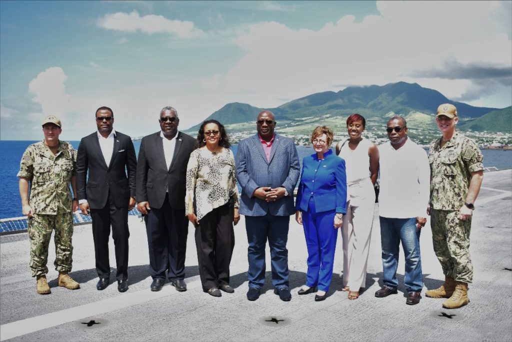 DEPLOYMENT OF US NAVY SHIP COMFORT TO ST. KITTS AND NEVIS A SIGN OF IMPROVED BILATERAL RELATIONS WITH U.S.