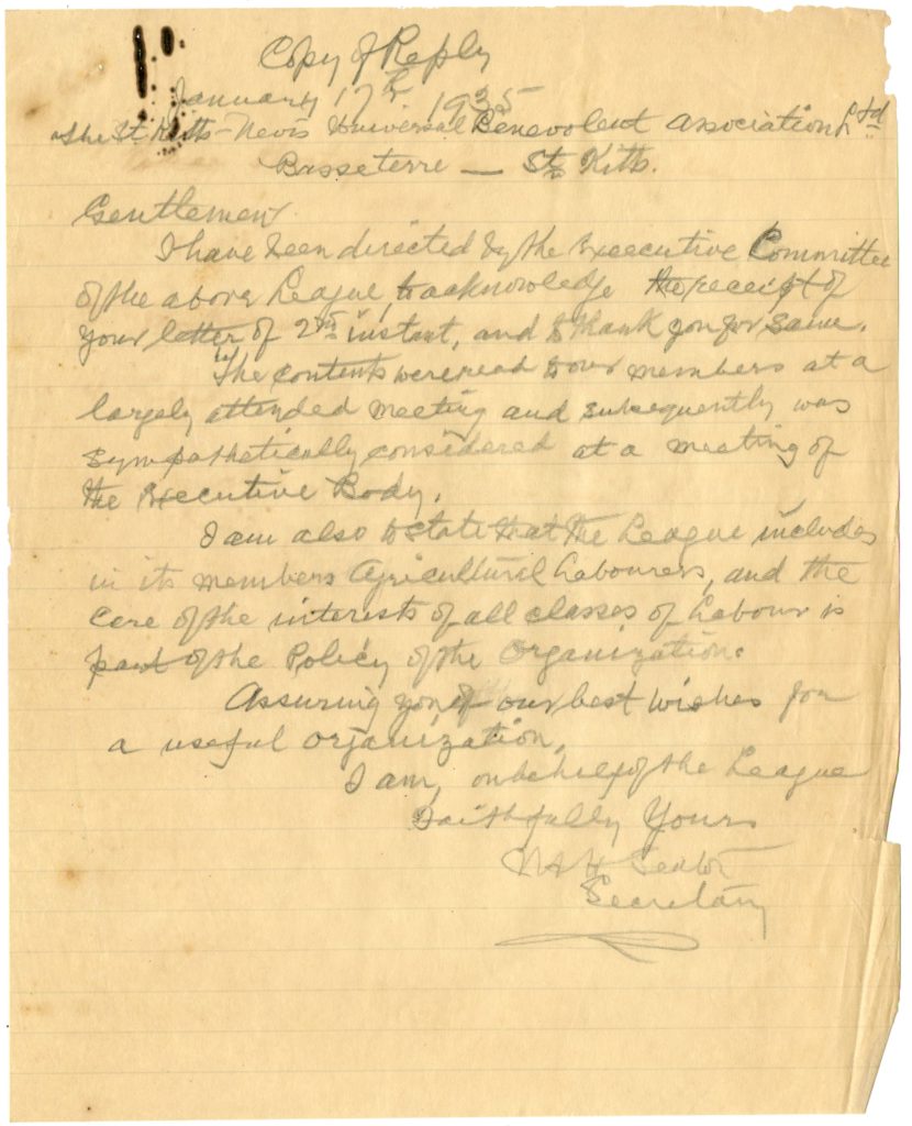 recruitement of agricultural workers by UBA