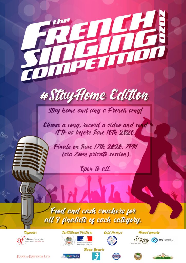 The French Singing Competition is back !!! Home edition for ALL!