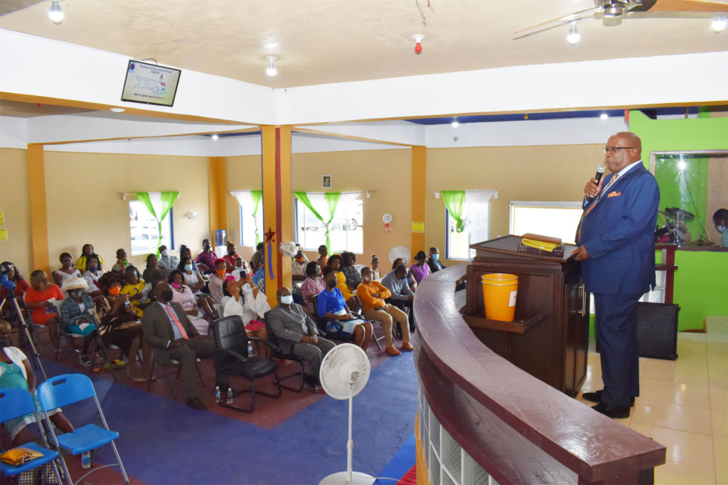 PM Harris lauds Touched by His Wounded Hands Ministry International