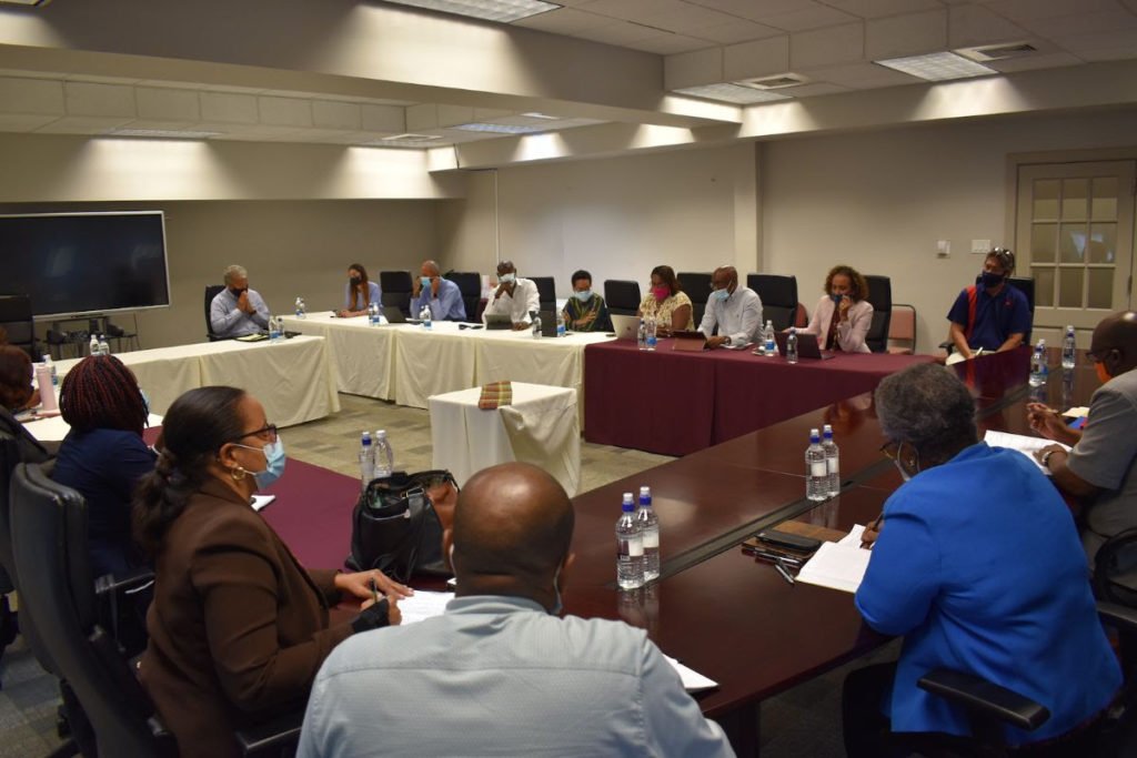 PRIME MINISTER HARRIS HOLDS MARATHON SESSION WITH THE BUSINESS COMMUNITY