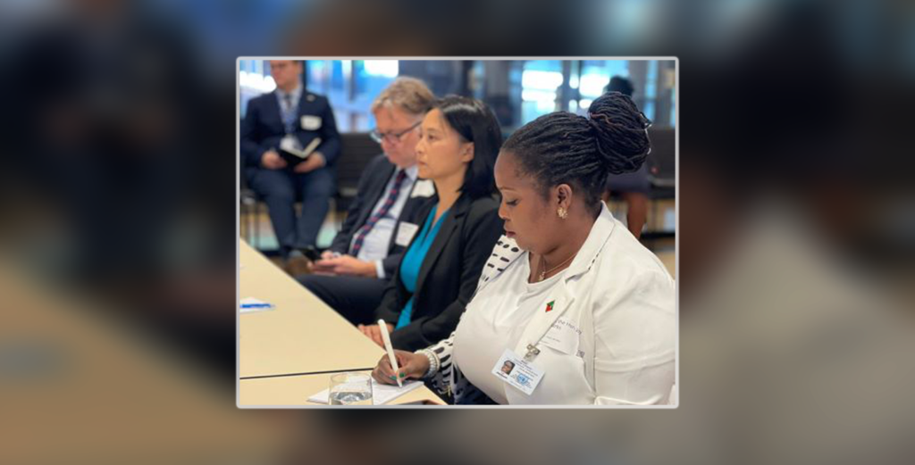 Hon. Dr Joyelle Clarke attends the 77th UN General Assembly in New York