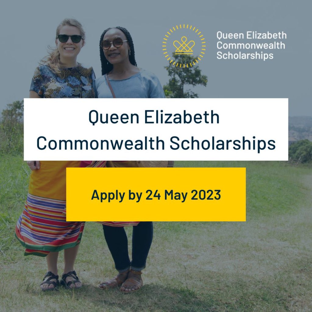 QUEEN ELIZABETH COMMONWEALTH SCHOLARSHIPS 2023
