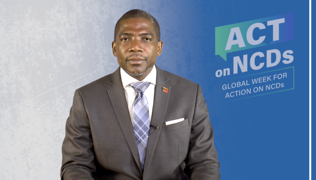 PRIME MINISTER DR. DREW CALLS FOR INTENSIFIED ACTION TO ADDRESS THE CHALLENGE OF NON-COMMUNICABLE DISEASES