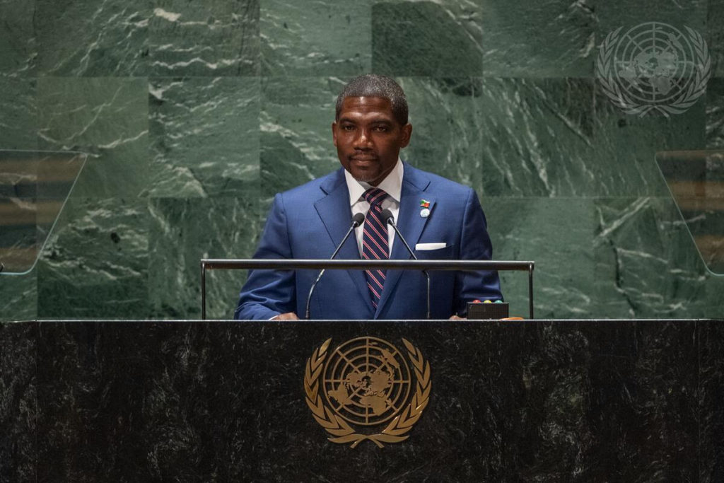 Statement by Dr. The Hon. Terrance M. Drew Prime Minister of St. Kitts and Nevis At the General Debate of the 78th Session of the United Nations General Assembly New York, 23 September 2023