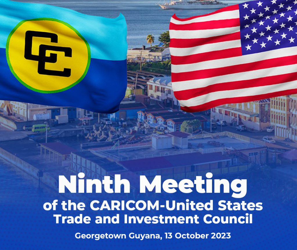 CARICOM-U.S. Trade and Investment Council to meet in Georgetown