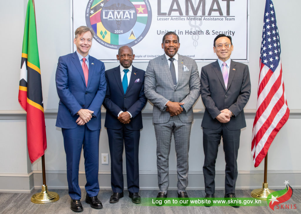 UNITED STATES AND TAIWAN COLLABORATE ON MEDICAL MISSION TO BENEFIT ST. KITTS AND NEVIS