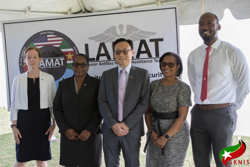 PATIENTS AND MEDICAL PROFESSIONALS IN ST. KITTS AND NEVIS TO BENEFIT AS THE LESSER ANTILLES MEDICAL ASSISTANCE TEAM (LAMAT) 2024 MISSION VISITS THE FEDERATION