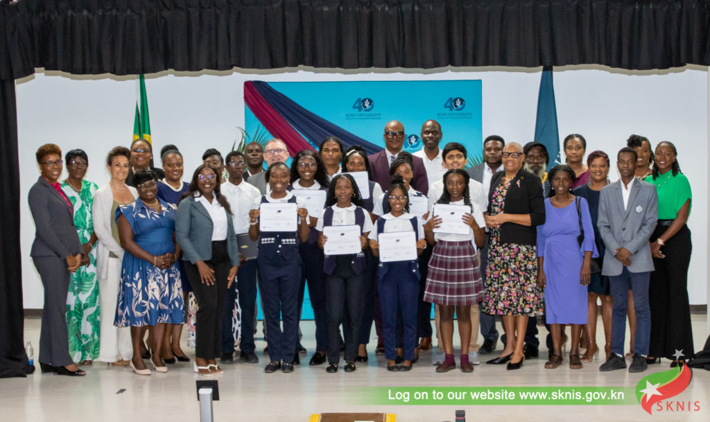 ROSS UNIVERSITY CONTINUES ITS INVESTMENT IN THE EDUCATIONAL DEVELOPMENT OF THE NATION’S YOUTH, AS TEN MORE STUDENTS WERE AWARDED SCHOLARSHIPS