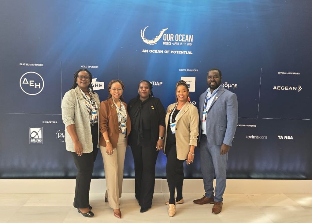 St Kitts and Nevis talks Plastic Pollution and Marine Biodiversity Protection at Our Oceans Conference in Greece