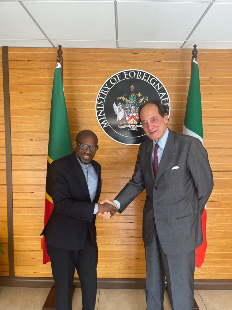 Minister Douglas Engages with Italian Special Envoy