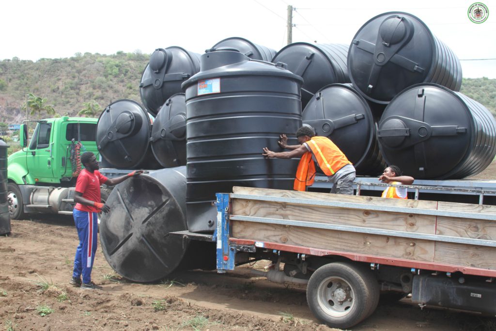 MINISTRY OF AGRICULTURE TO DISTRIBUTE OVER 100 WATER TANKS TO FARMERS, BOOSTING AGRICULTURAL RESILIENCE IN ST. KITTS