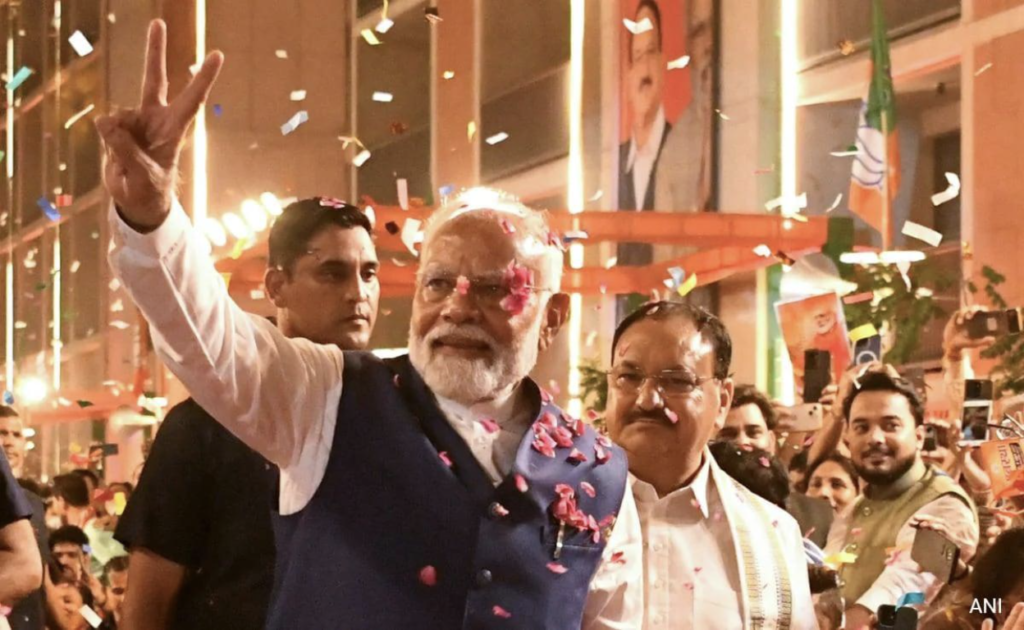 Prime Minister Drew Extends Congratulations to Prime Minister Modi on his Reelection