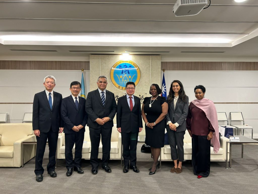 St. Kitts and Nevis Ambassador to UN Joined UN Delegation to Taiwan