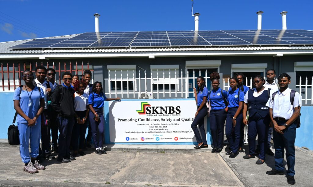 CFBC CAPE Chemistry Students Tour Bureau of Standards Laboratories