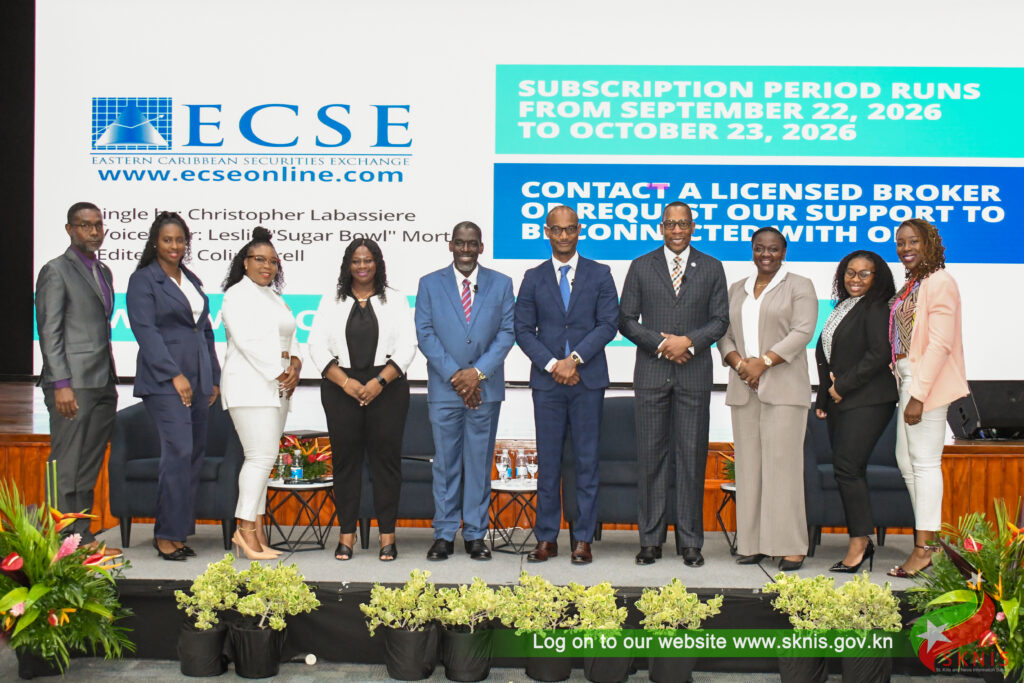 SAINT AND NEVIS GOVERNMENT LAUNCHES INAUGURAL RETAIL BOND TO EXPAND INVESTMENT OPPORTUNITIES FOR HOUSEHOLDS AND ORGANISATIONS