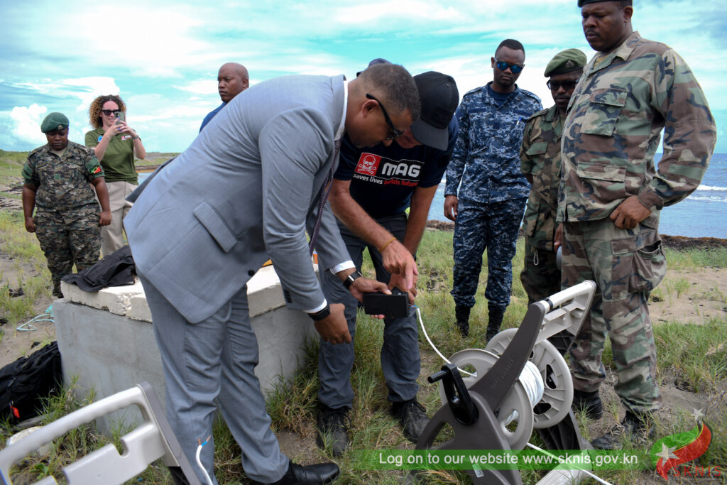 MULTI-AGENCY TEAM BEGIN EXPLOSIVES DISPOSAL EXERCISE AND TRAINING IN SAINT KITTS AND NEVIS
